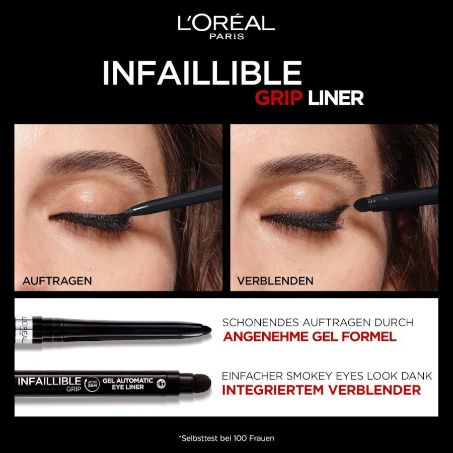 Infallible Grip Gel Automatic Liner Eyeliner  Lunga Durata - Image 43