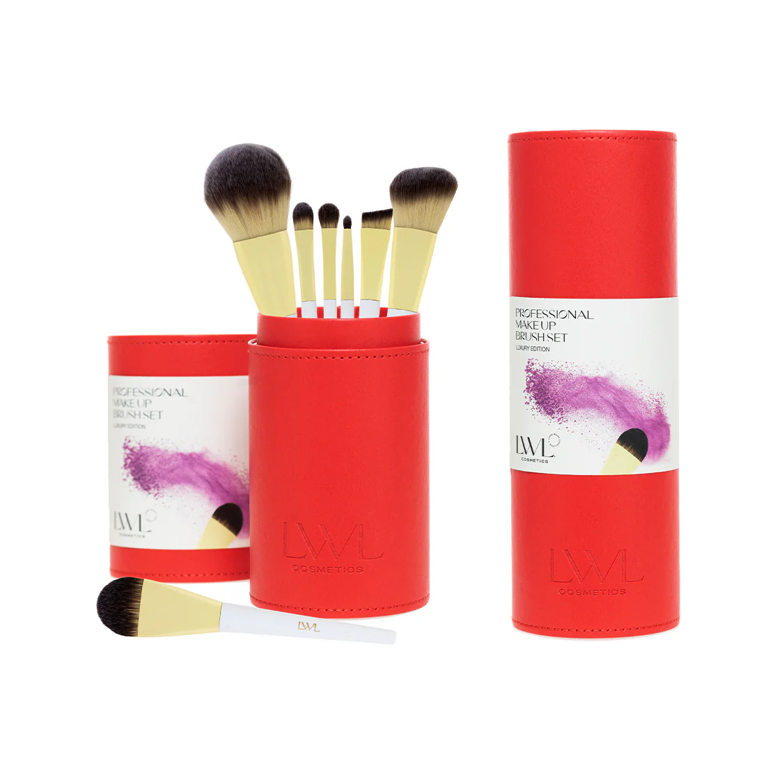 Make Up Brush Set Luxury Pennelli - Image 2