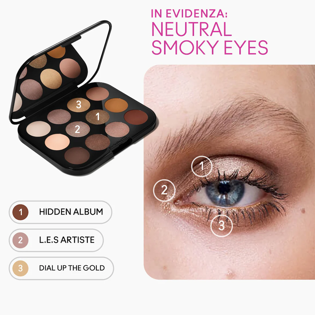 Connect In Color Eye Shadow Palette Palette Ombretti - Image 5