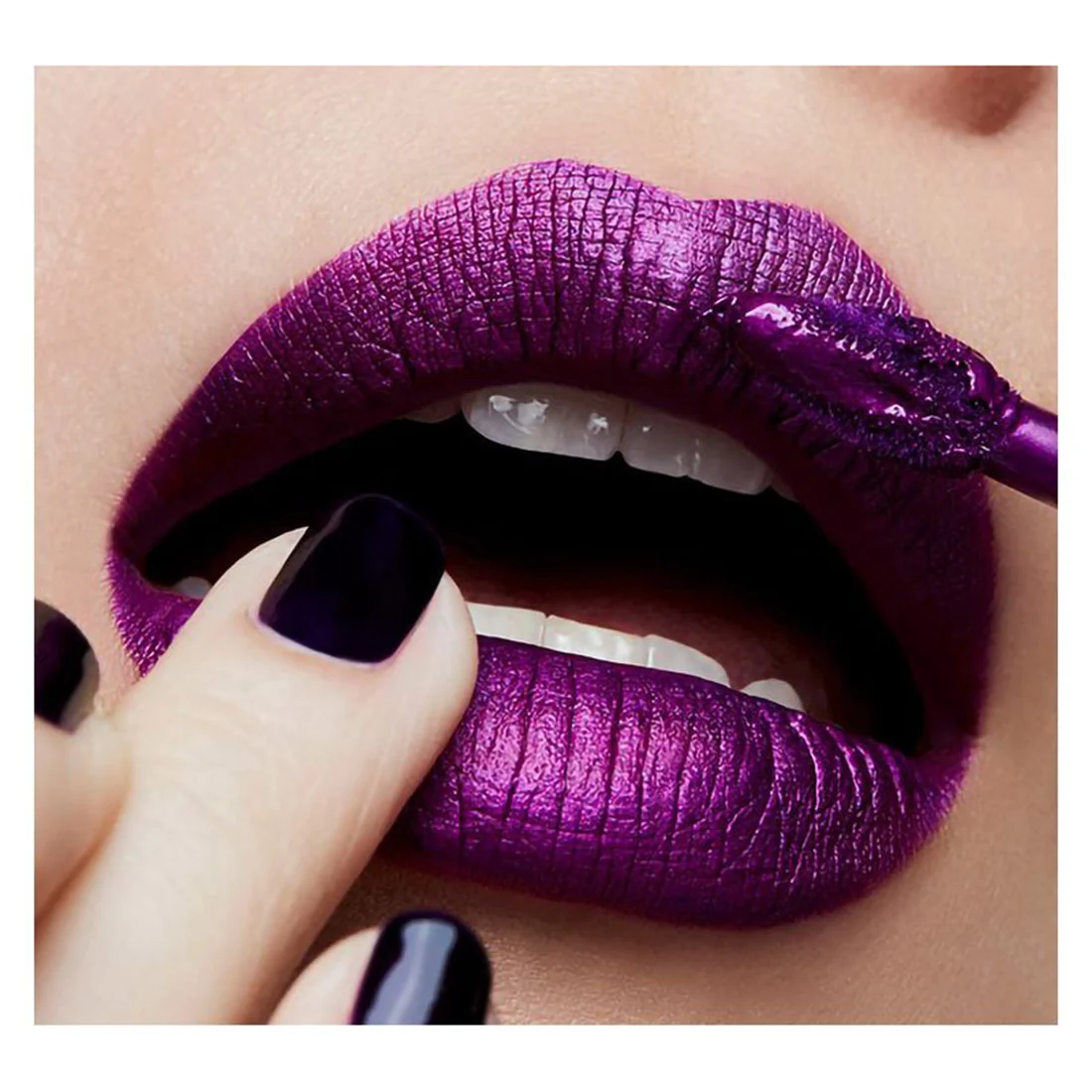 Retro Matte Liquid Lip Colour Metallics Tinta Liquida Effetto Matte - Image 8
