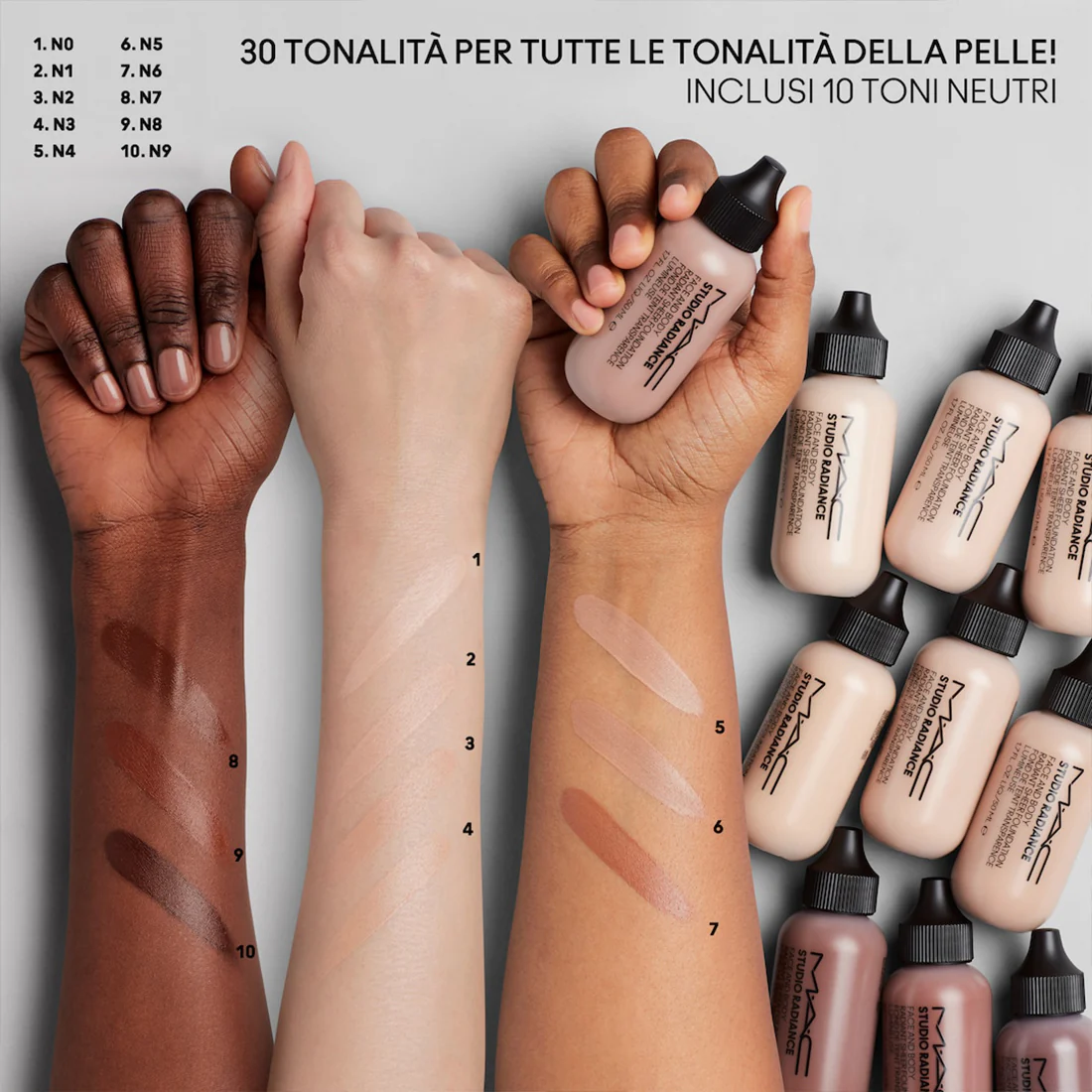 Studio Radiance Face e Body Sheer Foundation Fondotinta Viso e Corpo - Image 4