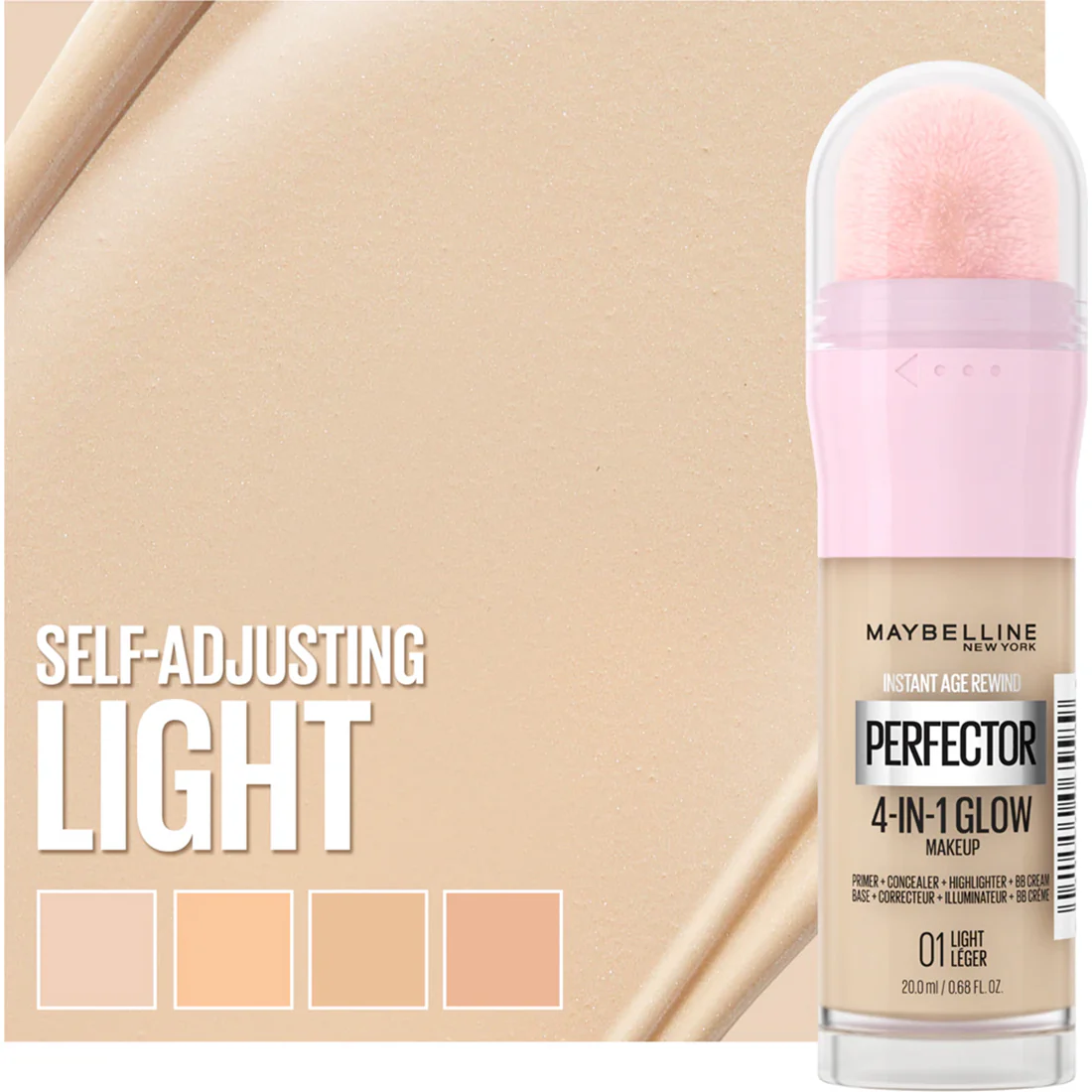 Instnt Perfector 4in1 Glow Fondotinta Illuminante Look Naturale - Image 2