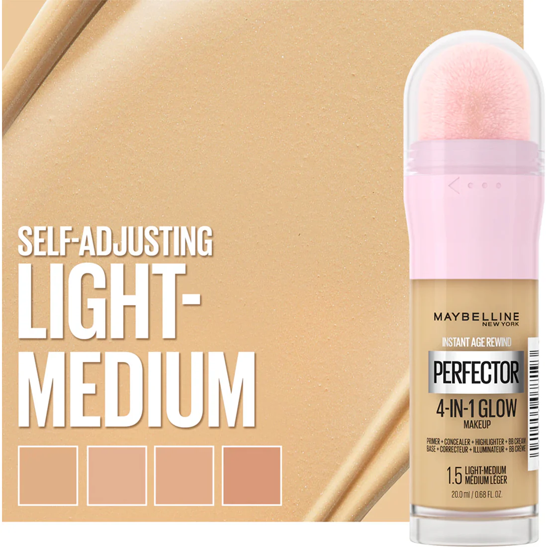 Instnt Perfector 4in1 Glow Fondotinta Illuminante Look Naturale - Image 22