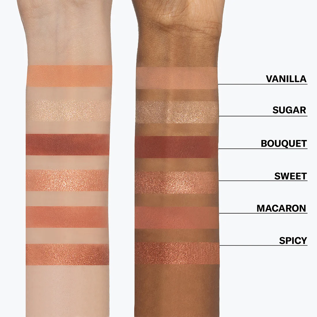 Bare Harmony Palette 6 Ombretti 204 Delicious Rose - Image 3