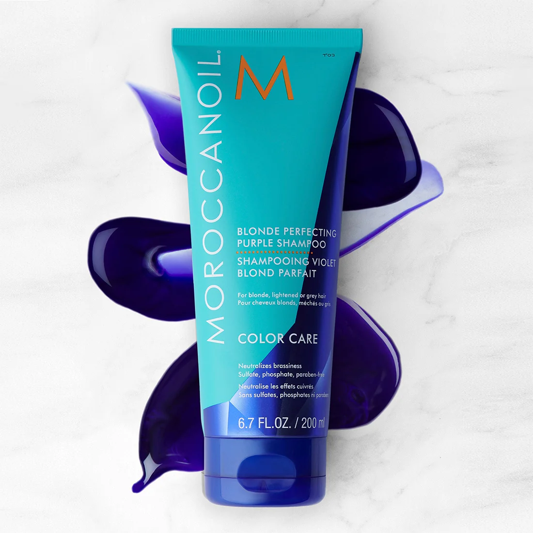 Color Care Blonde Perfecting Purple Shampoo Antigiallo - Image 4