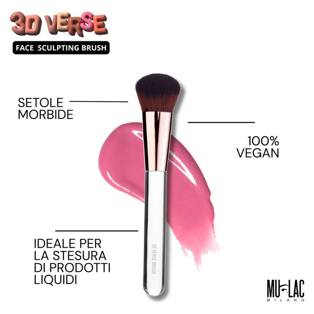 3D Verse Pennello Viso - Image 2