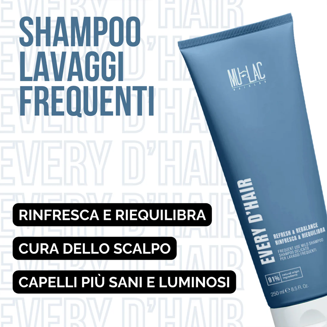 Every D'Hair shampoo delicato lavaggi frequenti - Image 3
