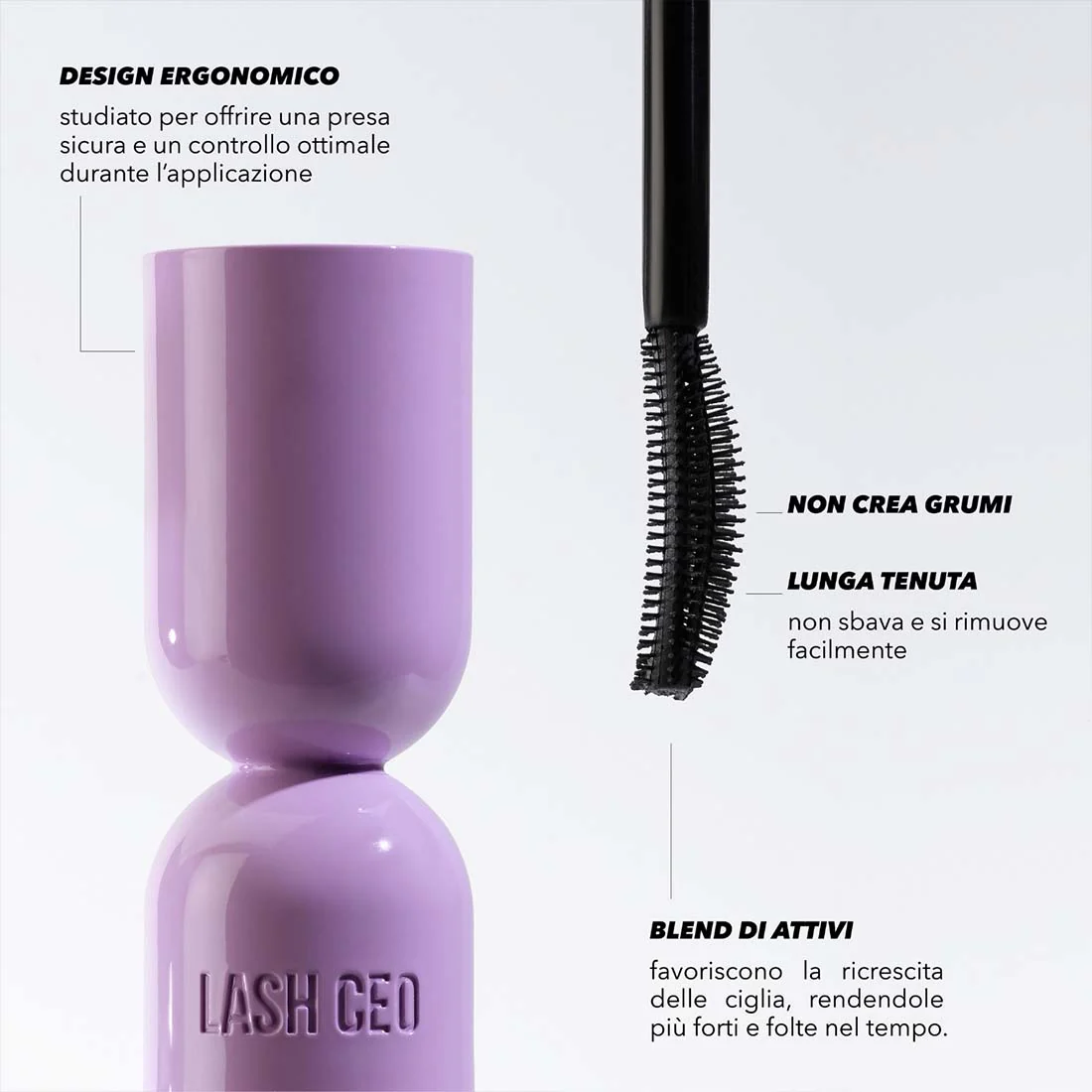 Lash Ceo Mascara Volume Curvatura e Definizione - Image 4