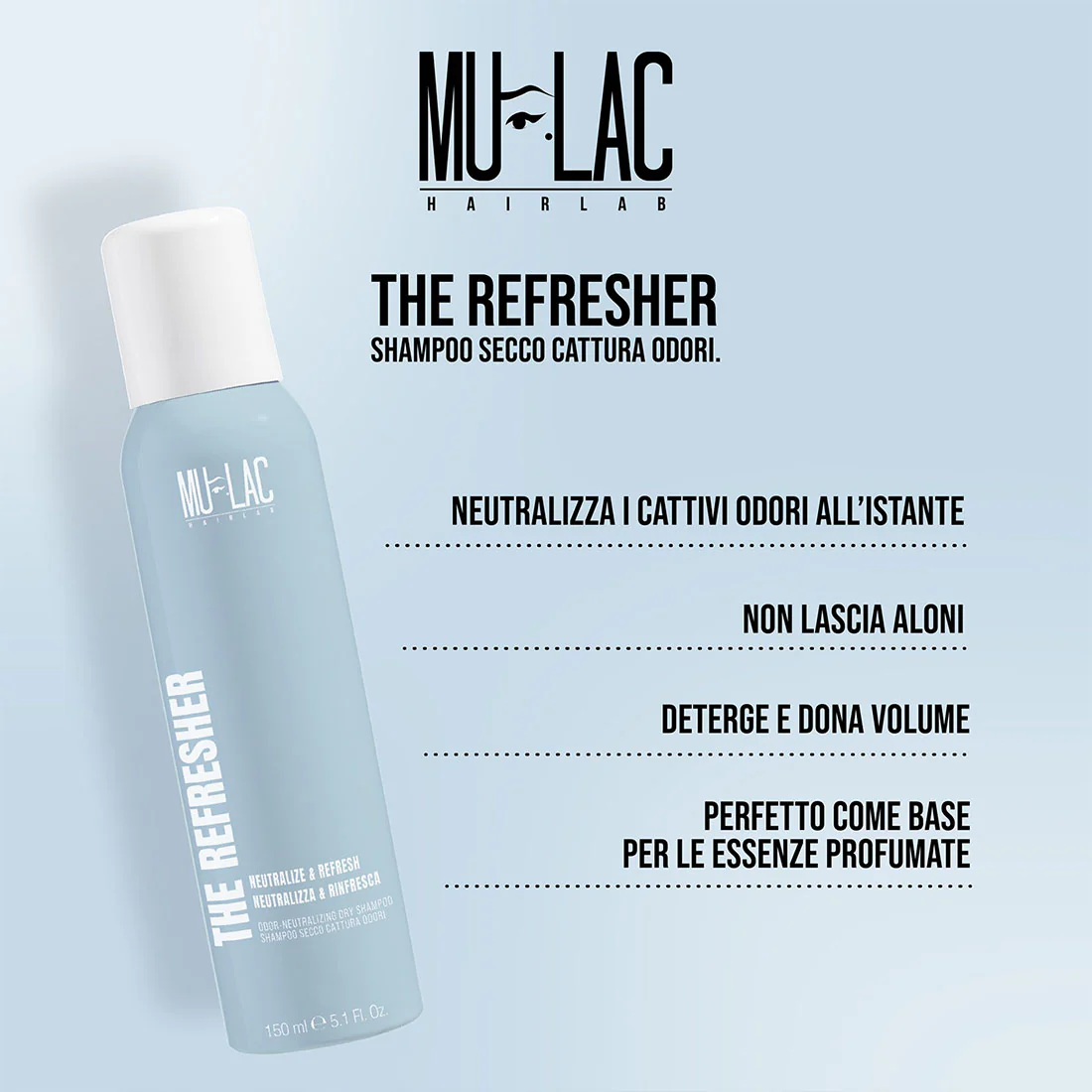 The Refresher Shampoo Secco Cattura Odori - Image 3