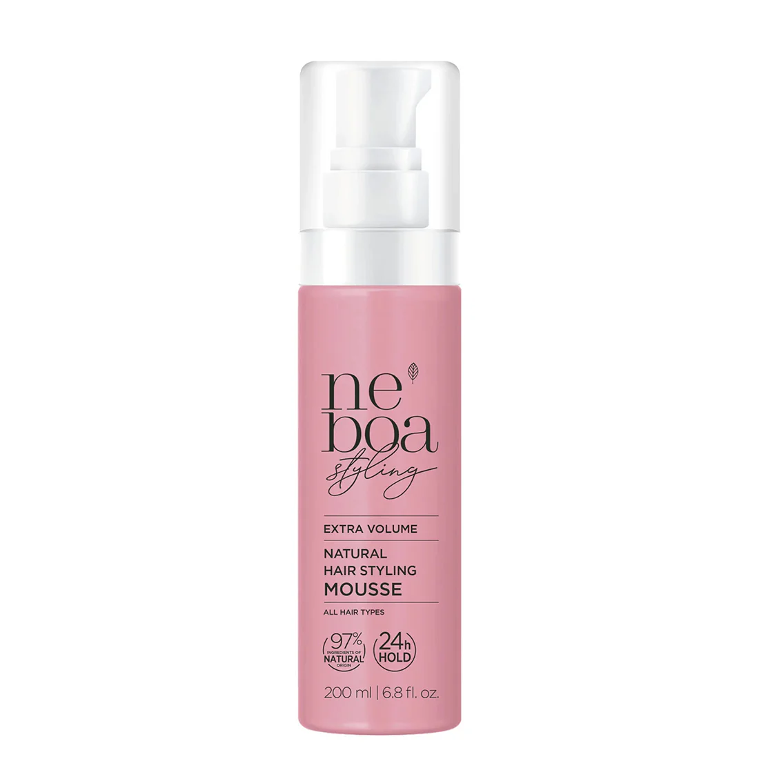 Extra Volume Natural Hair Styling Mousse