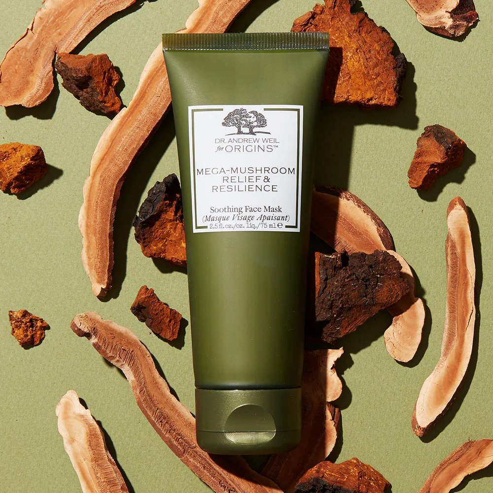 Mega-Mushroom  Relief e Resilience Soothing Face Mask Maschera Lenitiva Viso - Image 4
