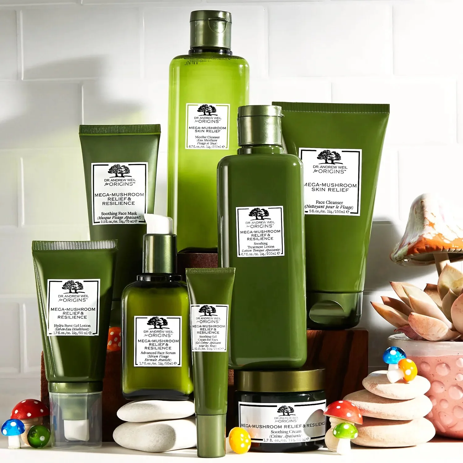 Mega-Mushroom Skin Relief Micellar Cleanser Acqua Detergente Viso - Image 4
