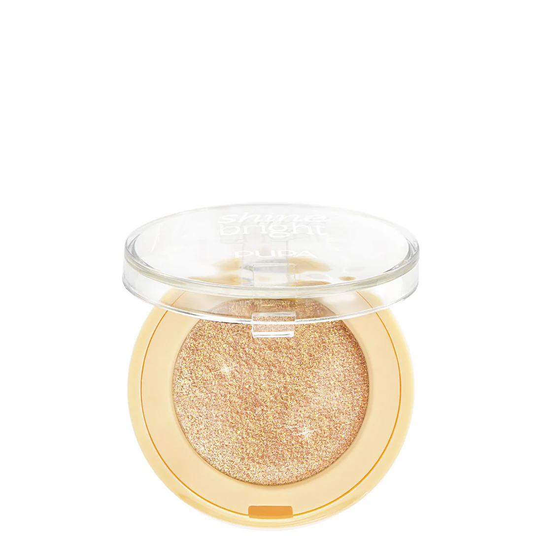 Shine Bright Eyeshadow Pupa Ombretto Compatto Ultra Scintillante Effetto Wet - Image 2