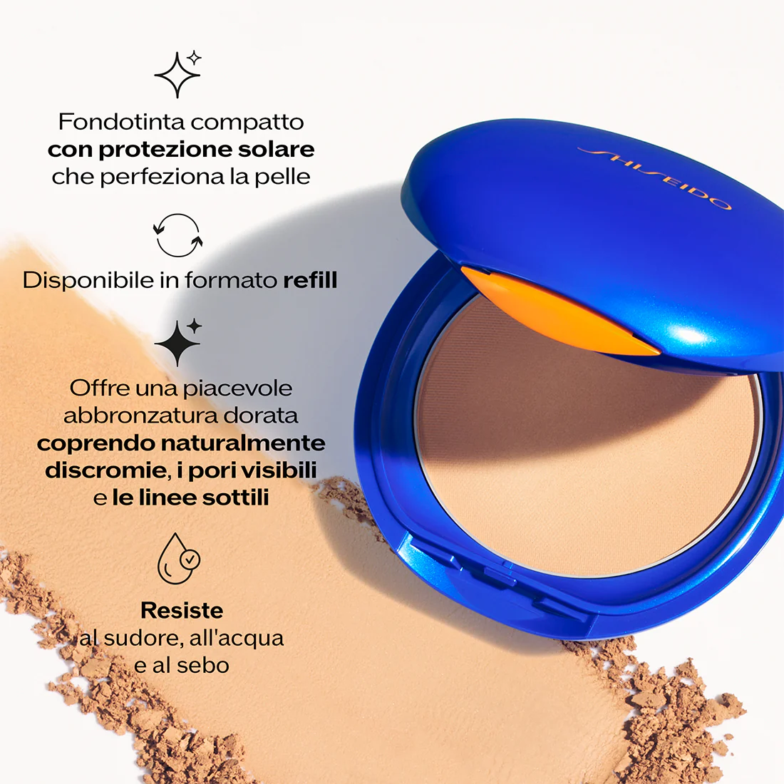 Uv Protective Compact Foundation Fondotinta Solare Compatto SPF 30 Refill - Image 28