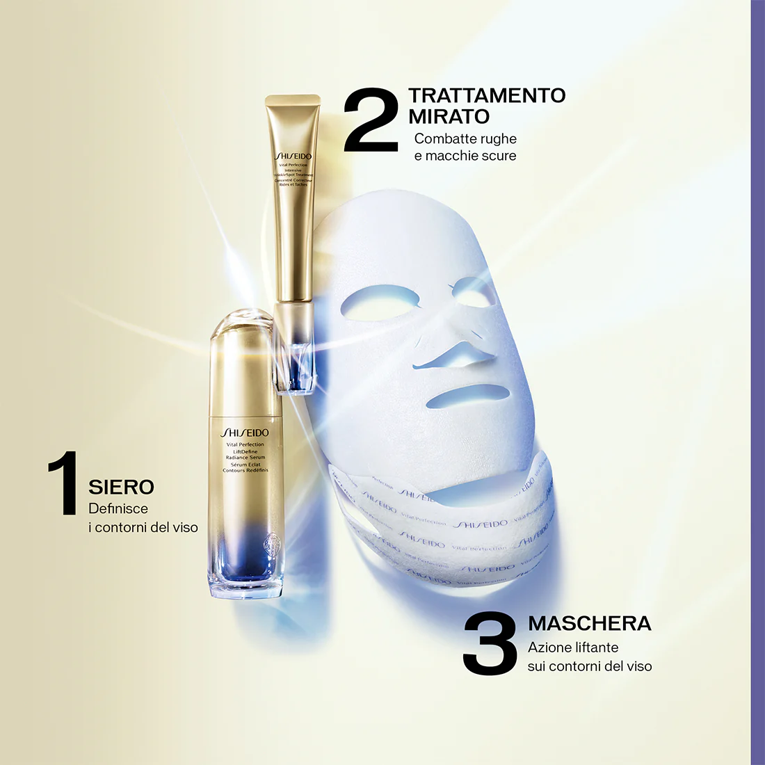 Vital Perfection Uplifting Liftdine Radiance Face Mask Maschera Antirughe Antimacchie Effetto Lifting - Image 3