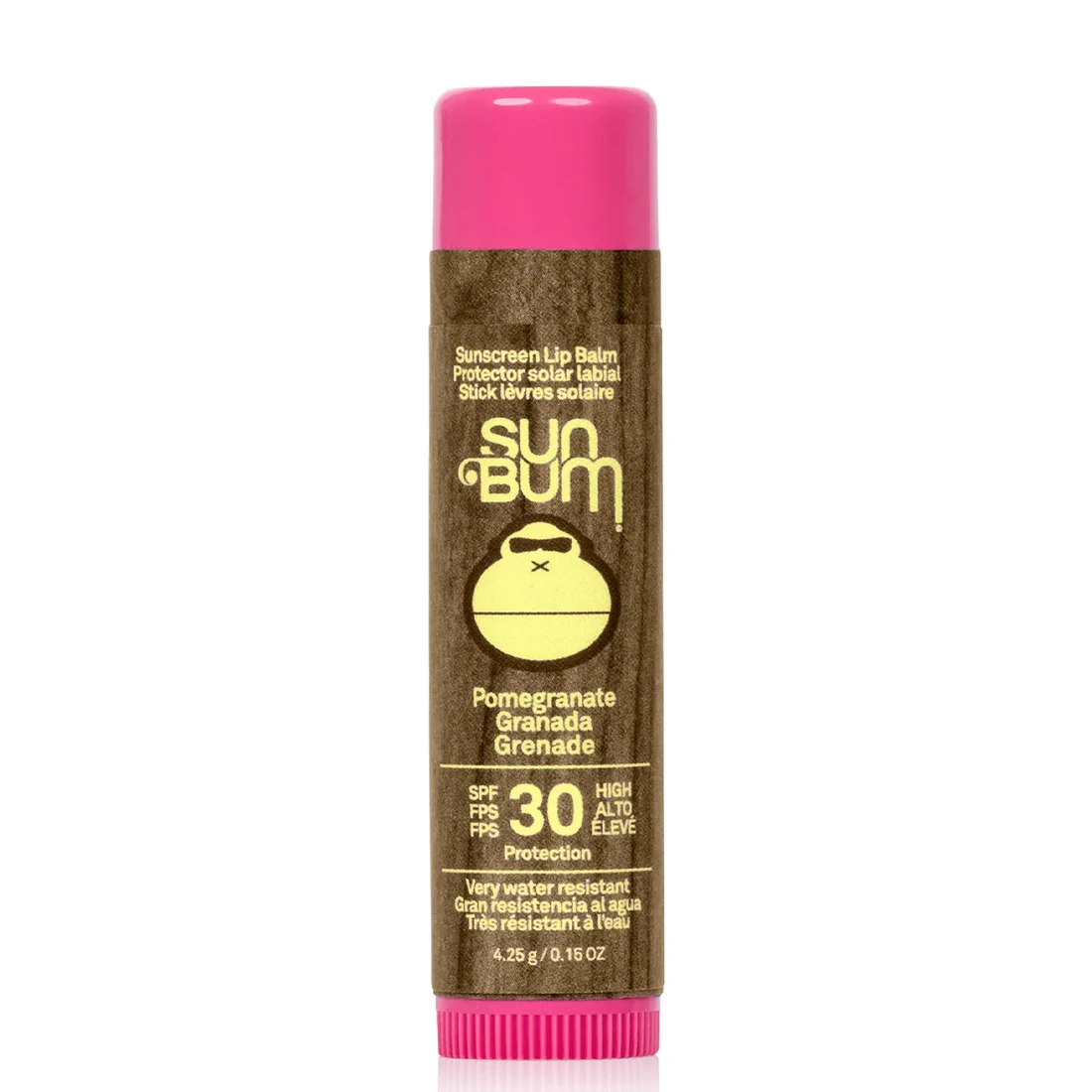 SPF30 Sunscreen Lip Balm Pomegranate