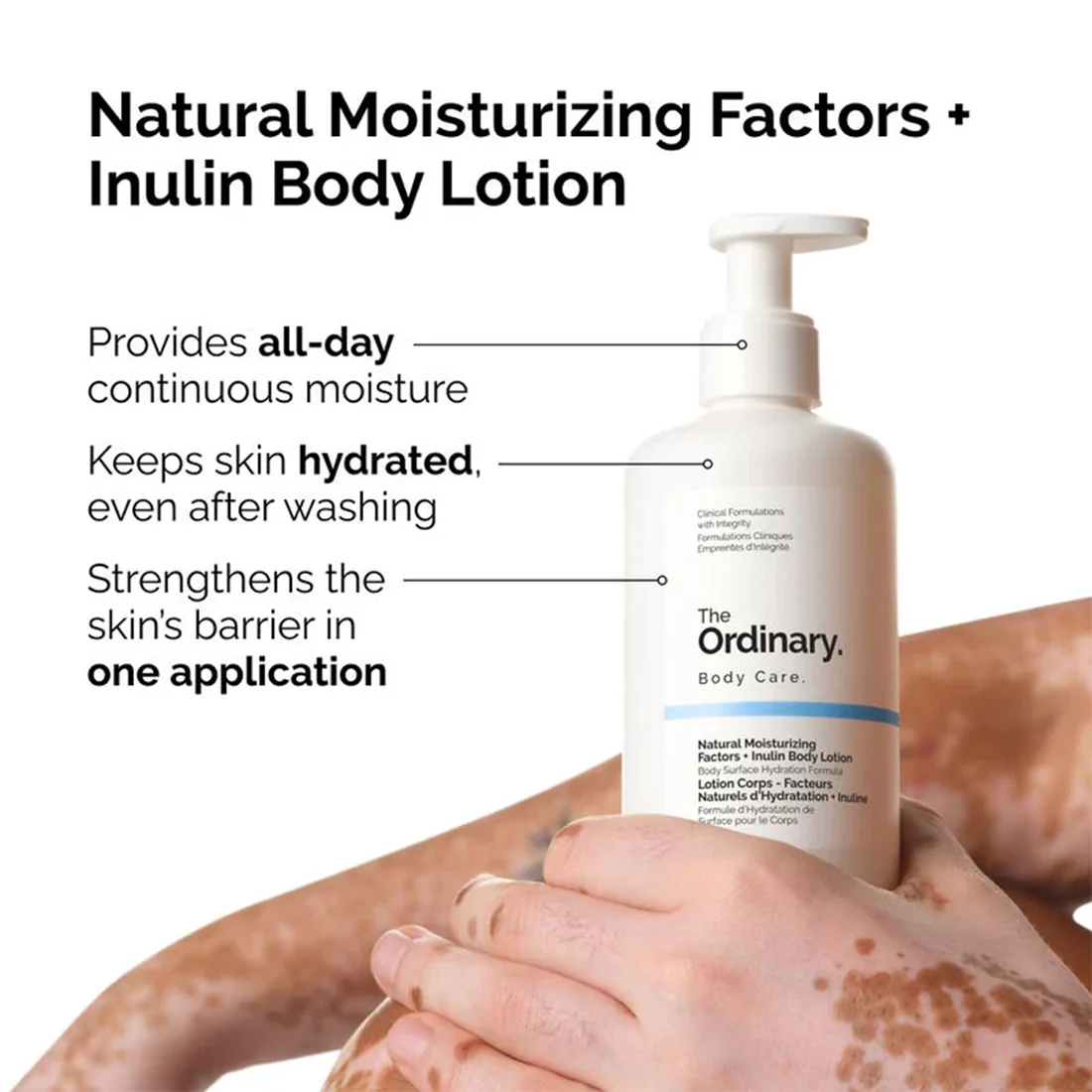 Natural Moisturizing Factors + Inulin Body Lotion Lozione Idratante Corpo - Image 2