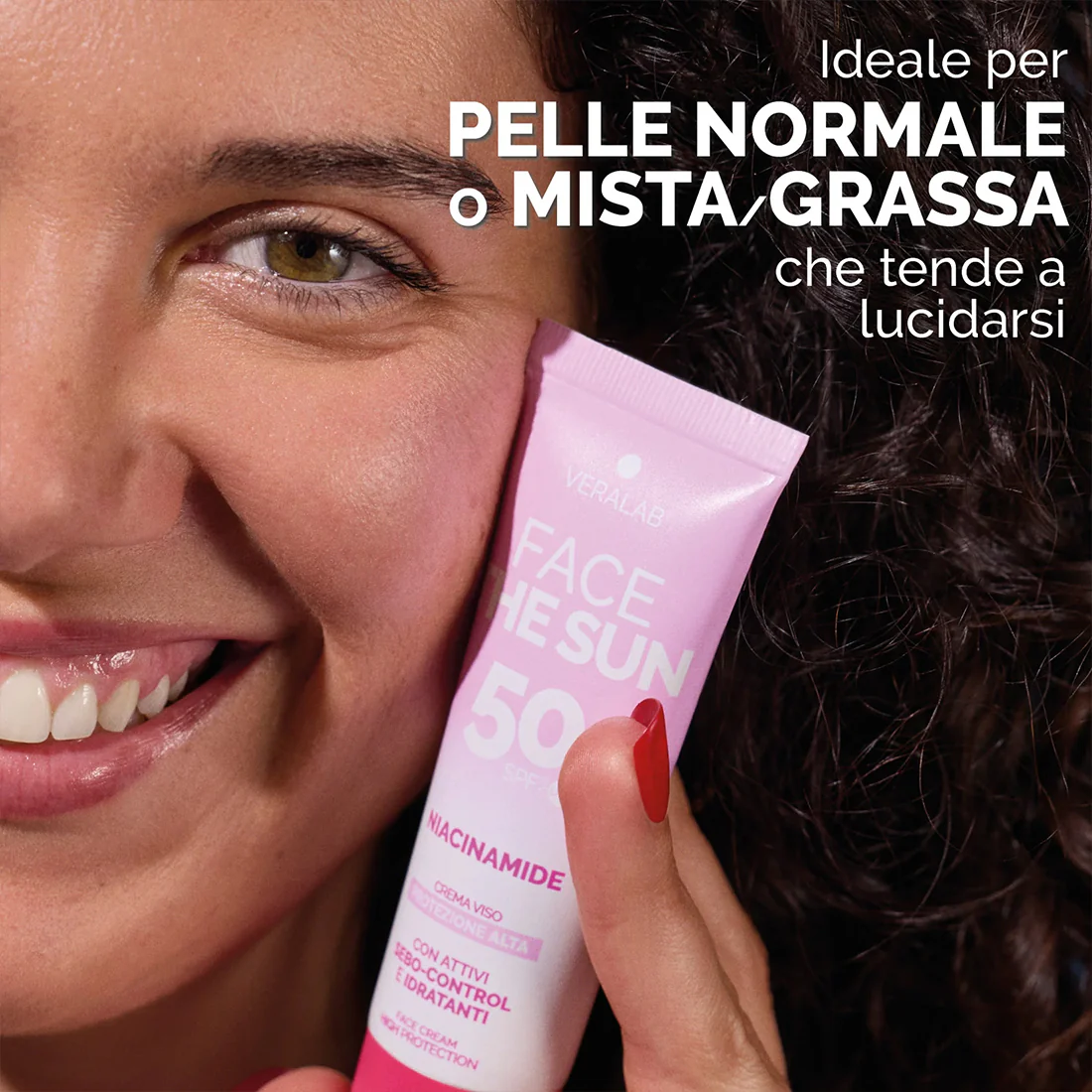 Face The Sun Crema Viso Protezione Alta Con Attivi Sebo-Control e Idratanti  SPF 50 - Image 6